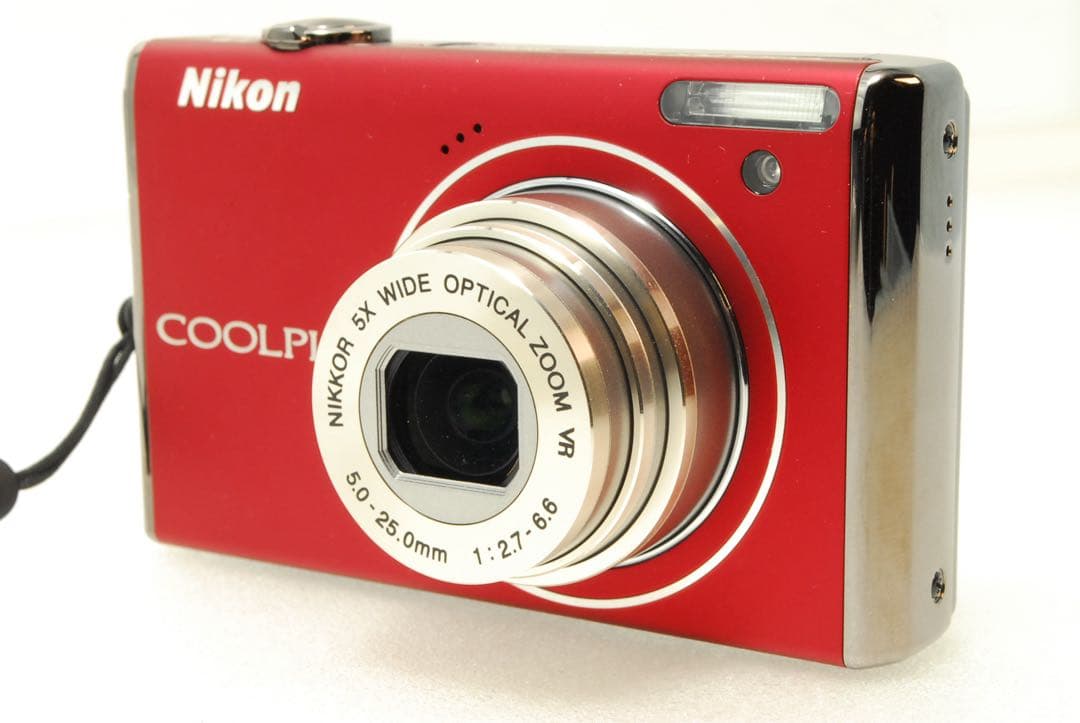 Nikon COOLPIX S640 ❤️スマホ転送 動作確認済 レッド コンデジ