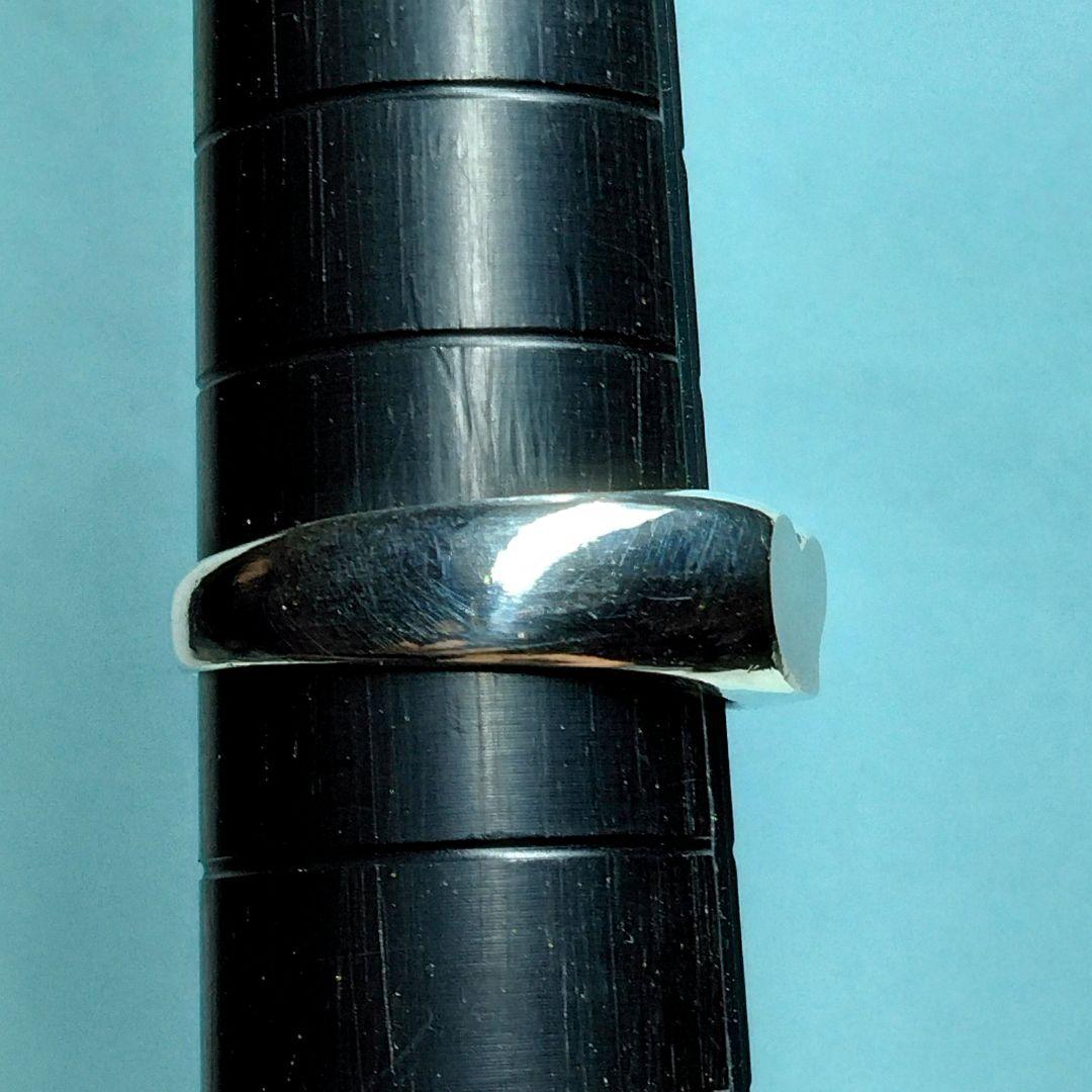 ティファニーカーブドハートリング　11号　新品仕上げ　無傷未使用に近い