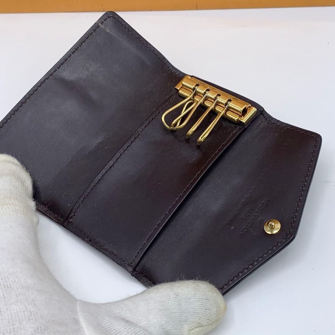 【美品】ルイヴィトン　ヴェルニ　ミュルティクレ4　キーケース　M93517