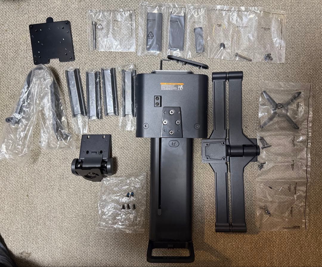 エルゴトロン TRACE (トレース) モニターマウント マットブラック