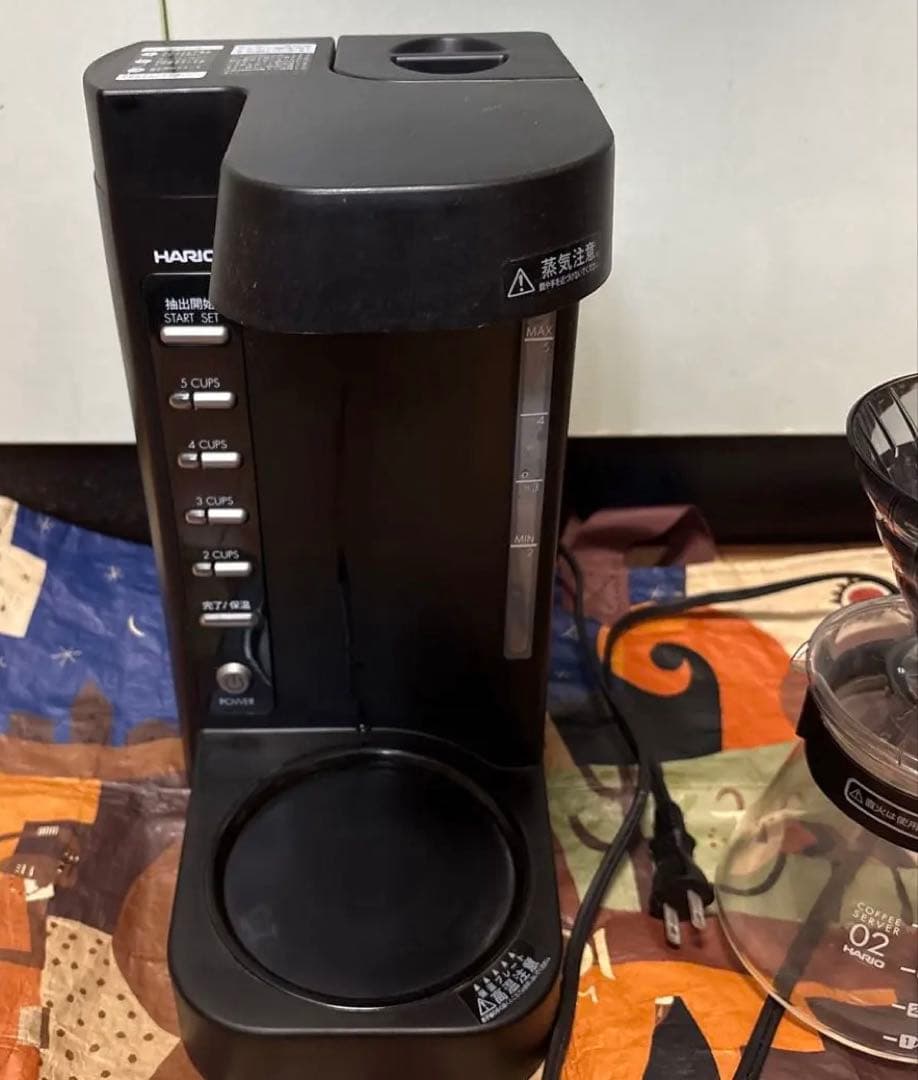 美品　HARIO V60 コーヒーメーカー ブラック　5杯分