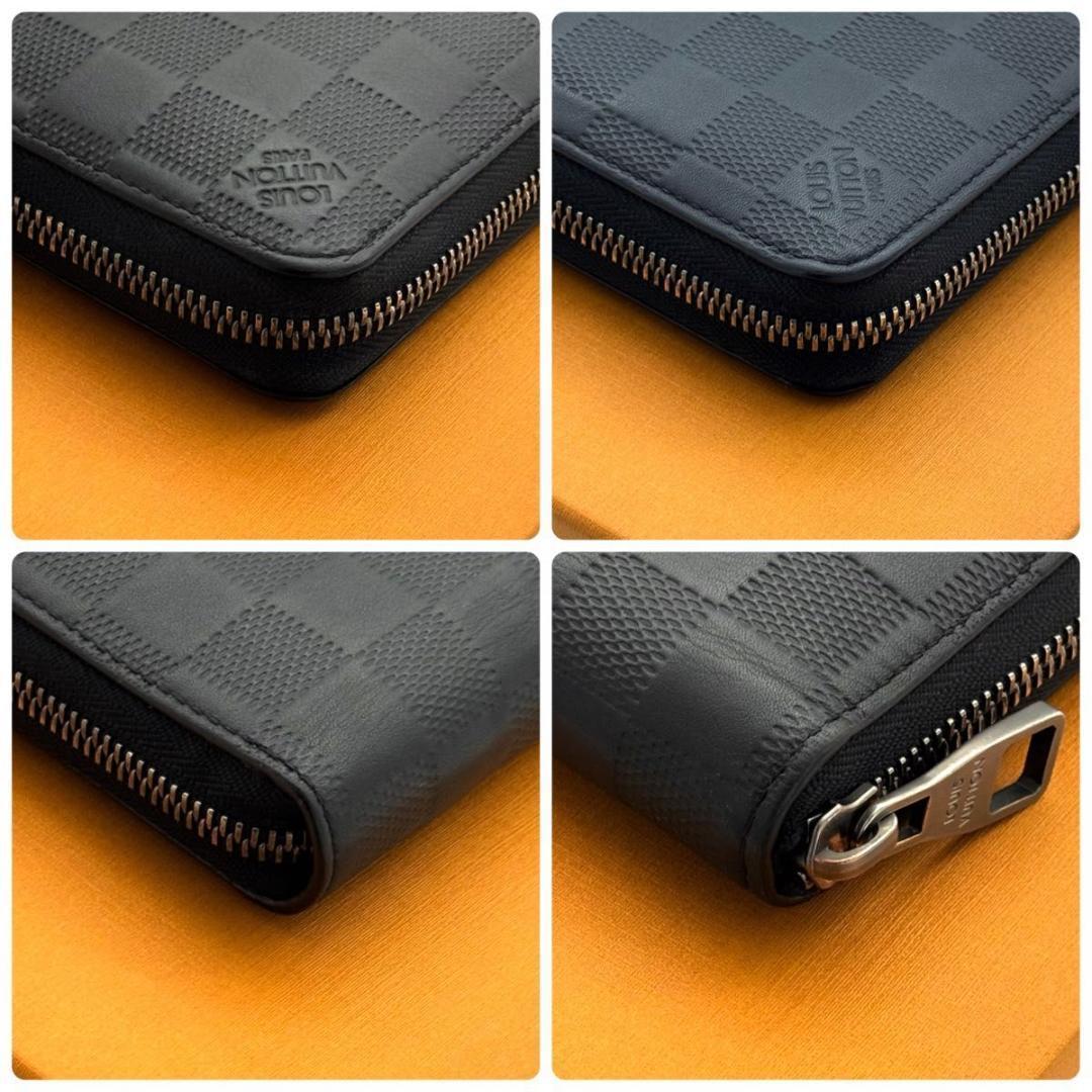 【最高級美品】ルイヴィトン ダミエ アンフィニ ジッピーウォレットヴェルティカル