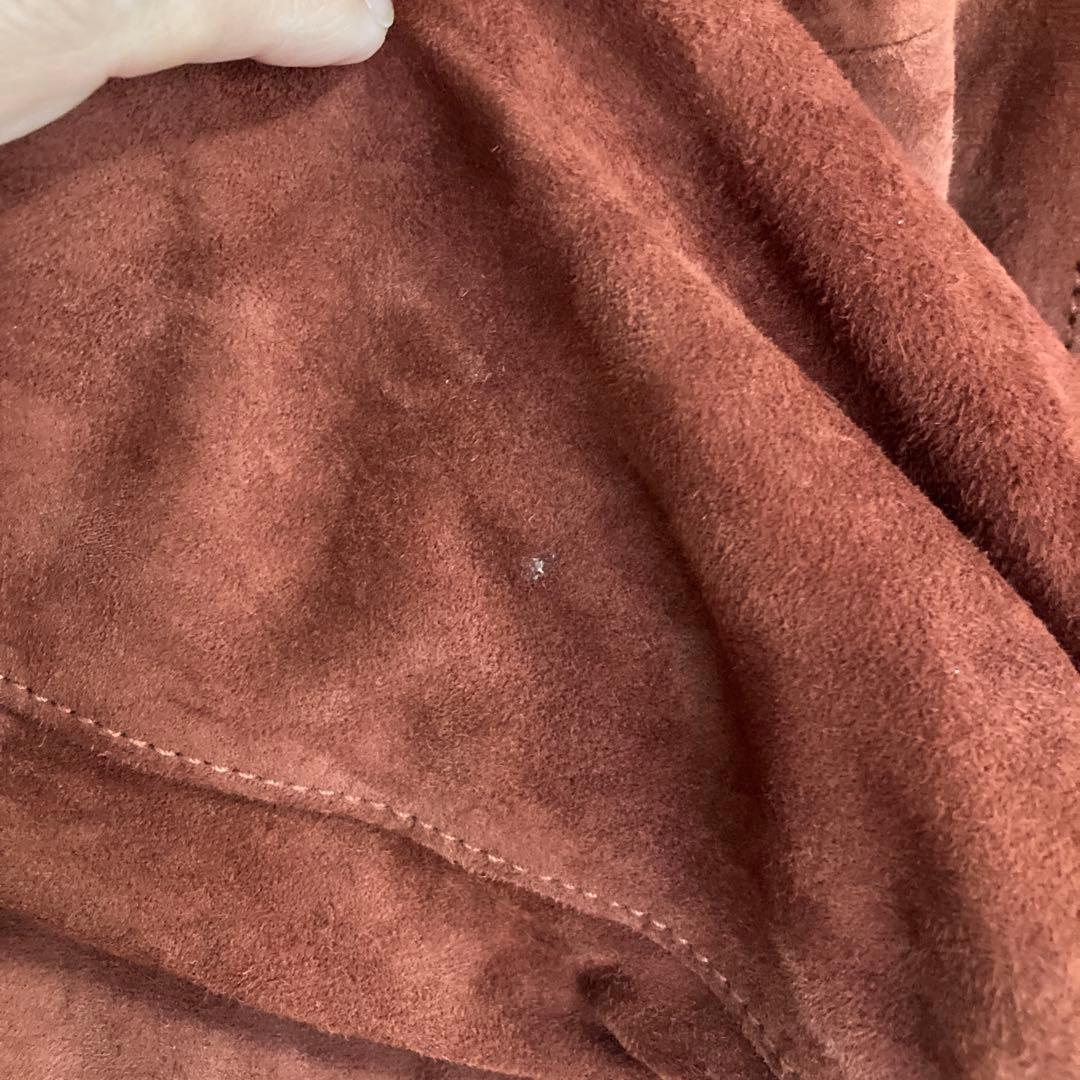 春！極美品 J.PRESS ゴートスエード レザー ブルゾン L ヴァルスター