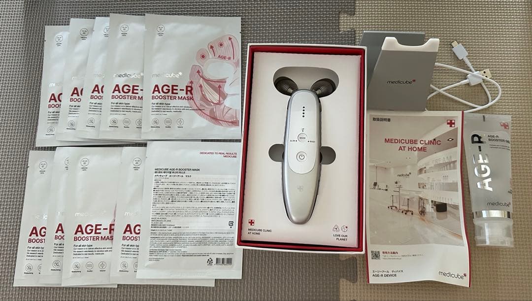 ★お値下げ致しました★AGE-R BOOSTER MASK & 美容器セット