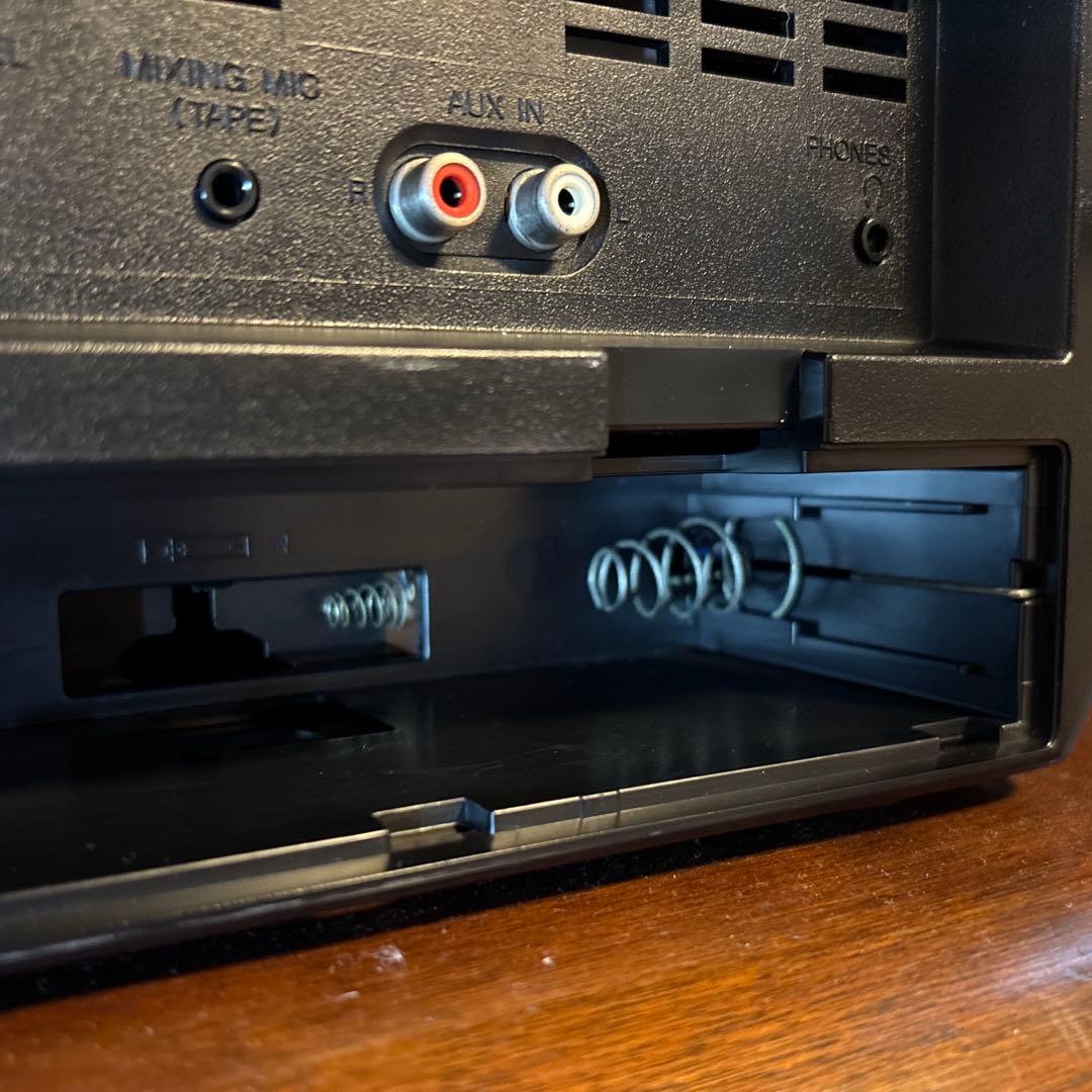 SHARP QT-50CD ラジカセ：作動品