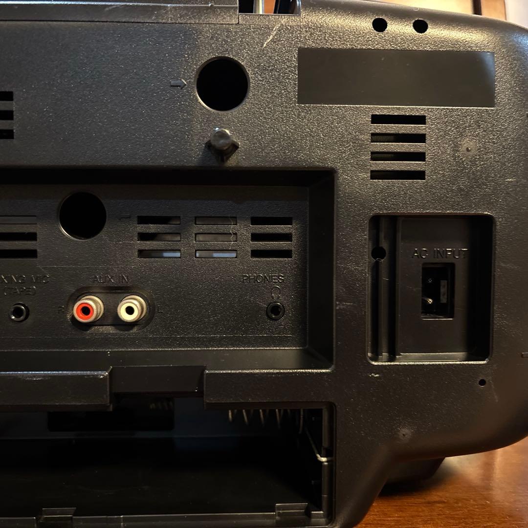 SHARP QT-50CD ラジカセ：作動品