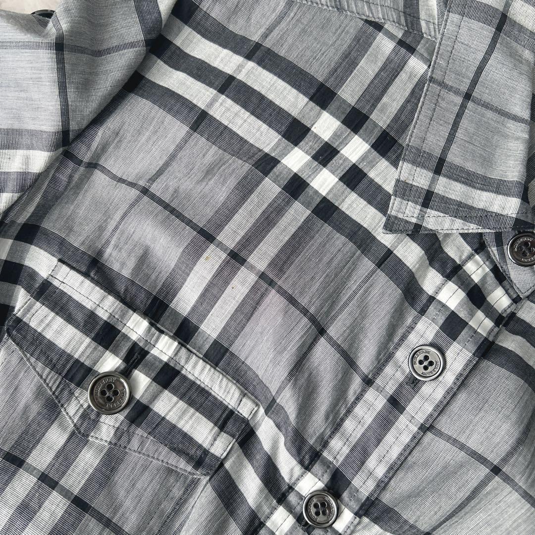 大きいサイズ44✨バーバリーロンドン★シャツワンピース ベルト　ノバチェック