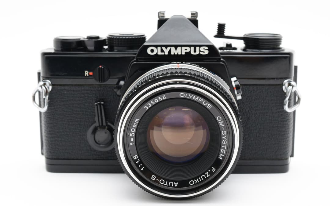 Olympus OM-1 50mm F1.8 ブラック モルト新品 #8008