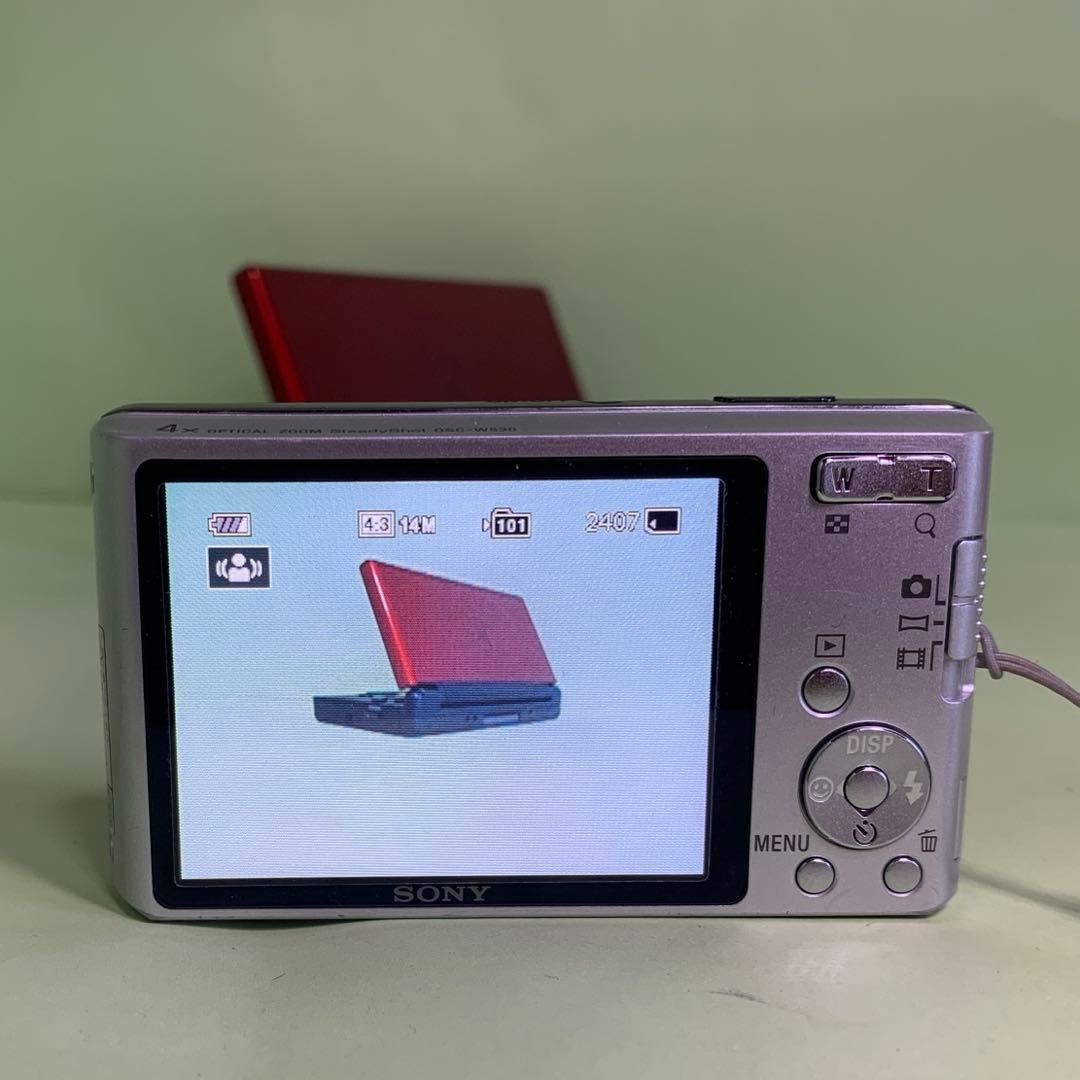 SONY Cyber-shot DSC-W530 バッテリー SDカード付