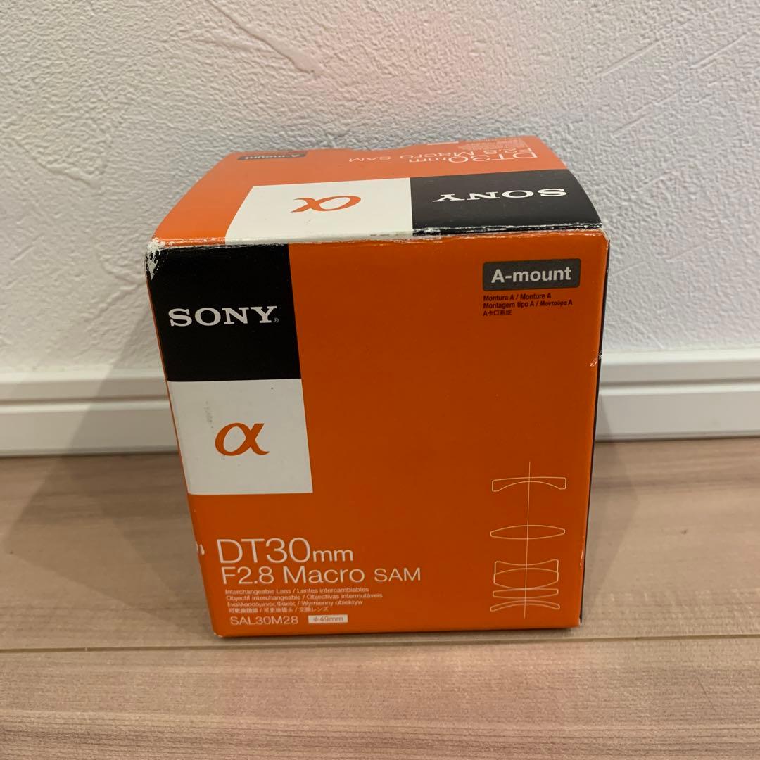 SONY 単焦点マクロレンズ DT 30mm F2.8 Macro SAM...