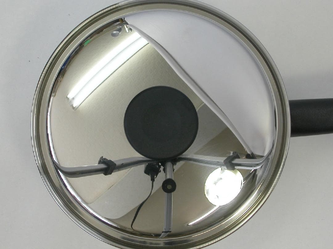 アムウェイ 大ソースパン 未使用品 料理本とスクラブバッズ1個付き IH対応品