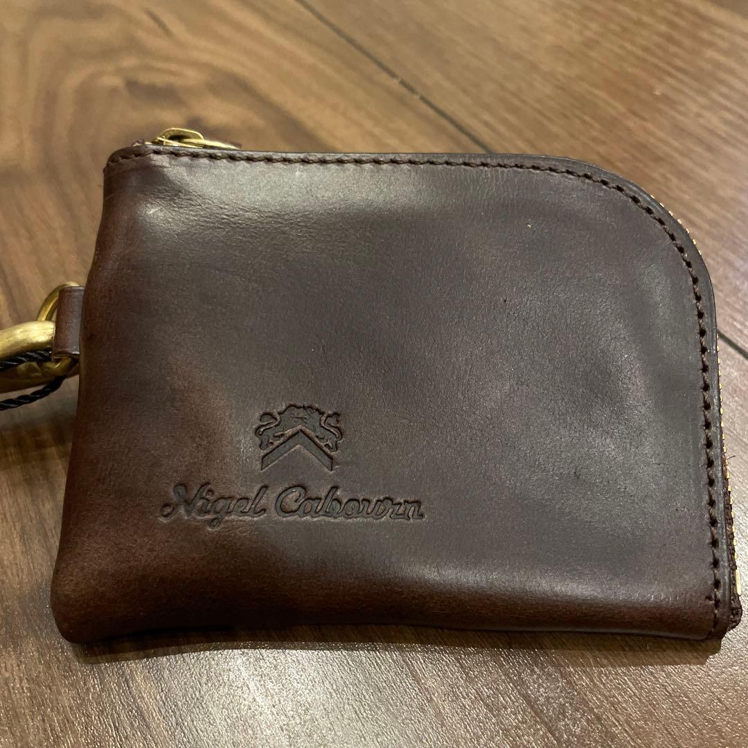 ナイジェルケーボン/ケース/カードケース/クロムエクセルレザー