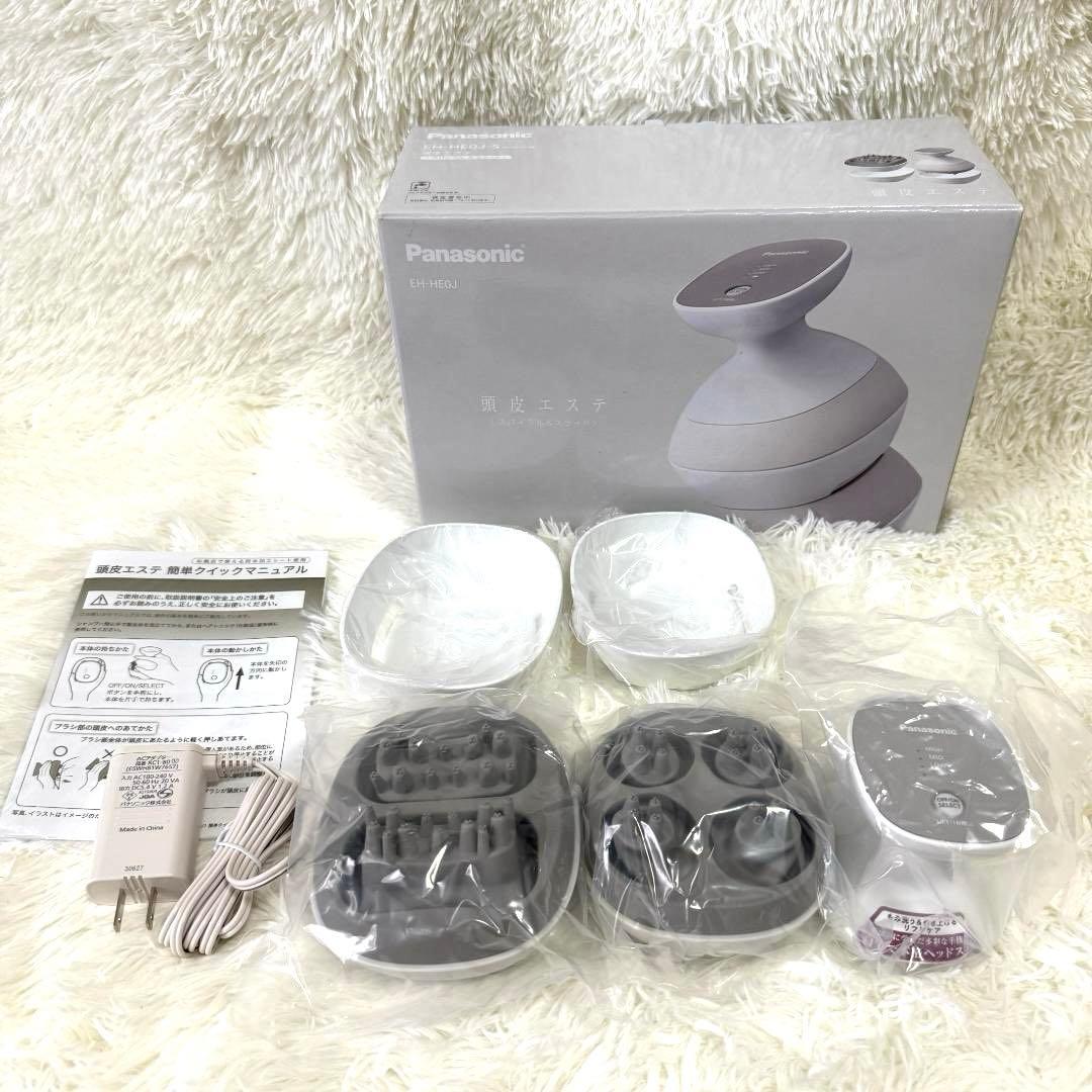 未使用✨Panasonic 頭皮エステ EH-HE0J-S スパイラルスライド