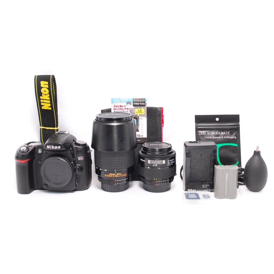 ❤即購入1000円OFF❤少ショット美ボディ Nikon D80 超望遠レンズ