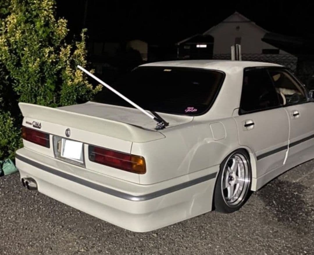 最新！送料込！VIPアンテナ白　本物ジャンクションプロデュース