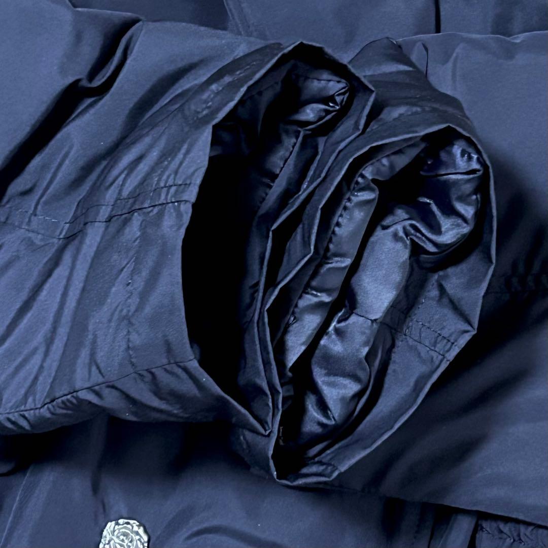 極美品　24/AW　インゲボルグ　ショールカラーダブル中綿コート　花型ボタン