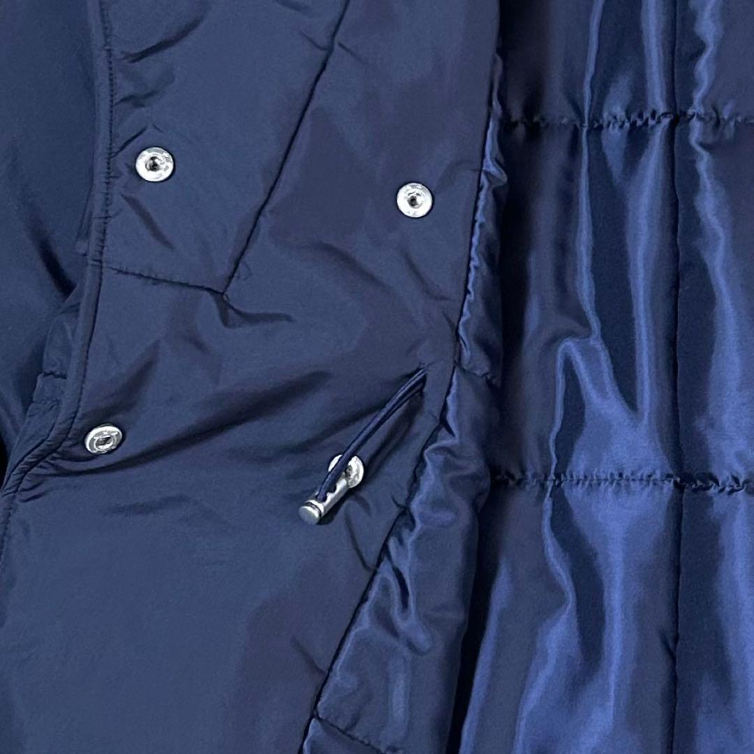 極美品　24/AW　インゲボルグ　ショールカラーダブル中綿コート　花型ボタン