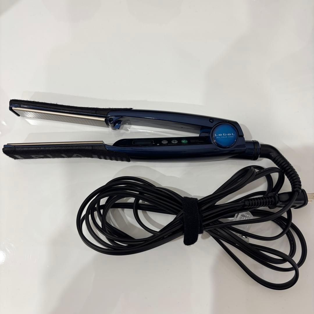 PLIA ストレートヘアアイロン 青