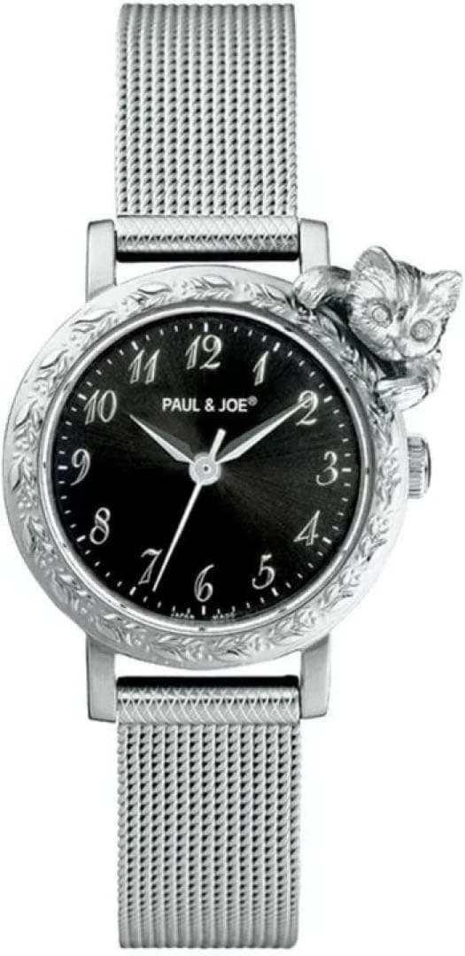 PAUL & JOE 猫モチーフ 腕時計