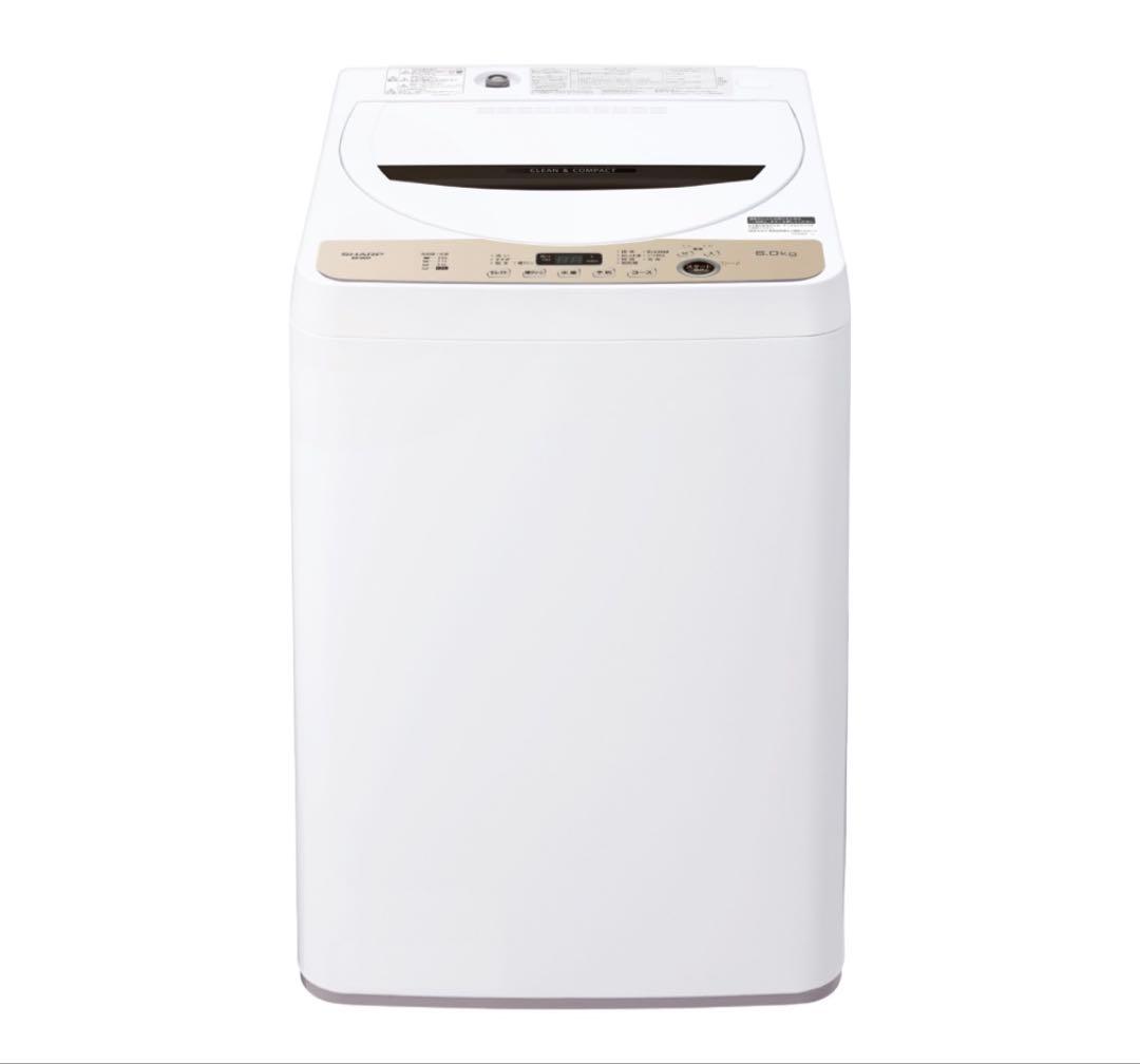 【2022年製】SHARP 洗濯機　ES-GE6F-T 6Kg