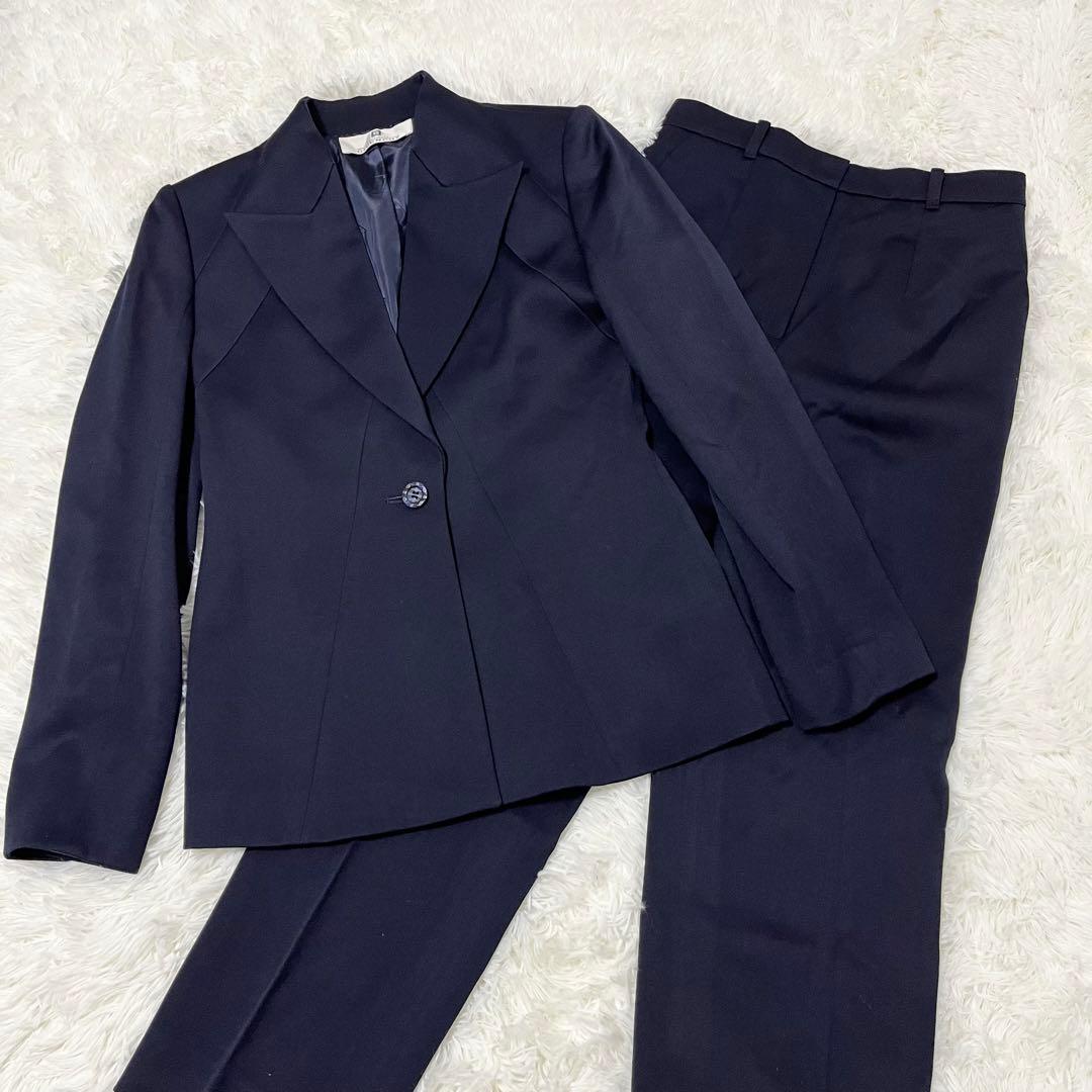 【美品】GIVENCHY セットアップ パンツスーツ ネイビー