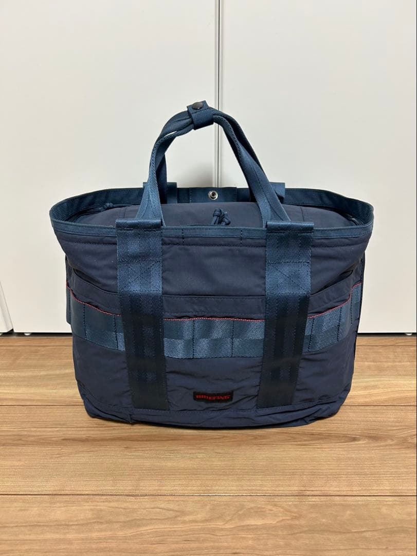 BRIEFING◆DISCRETE TOTE MW/トートバッグ/ネイビー