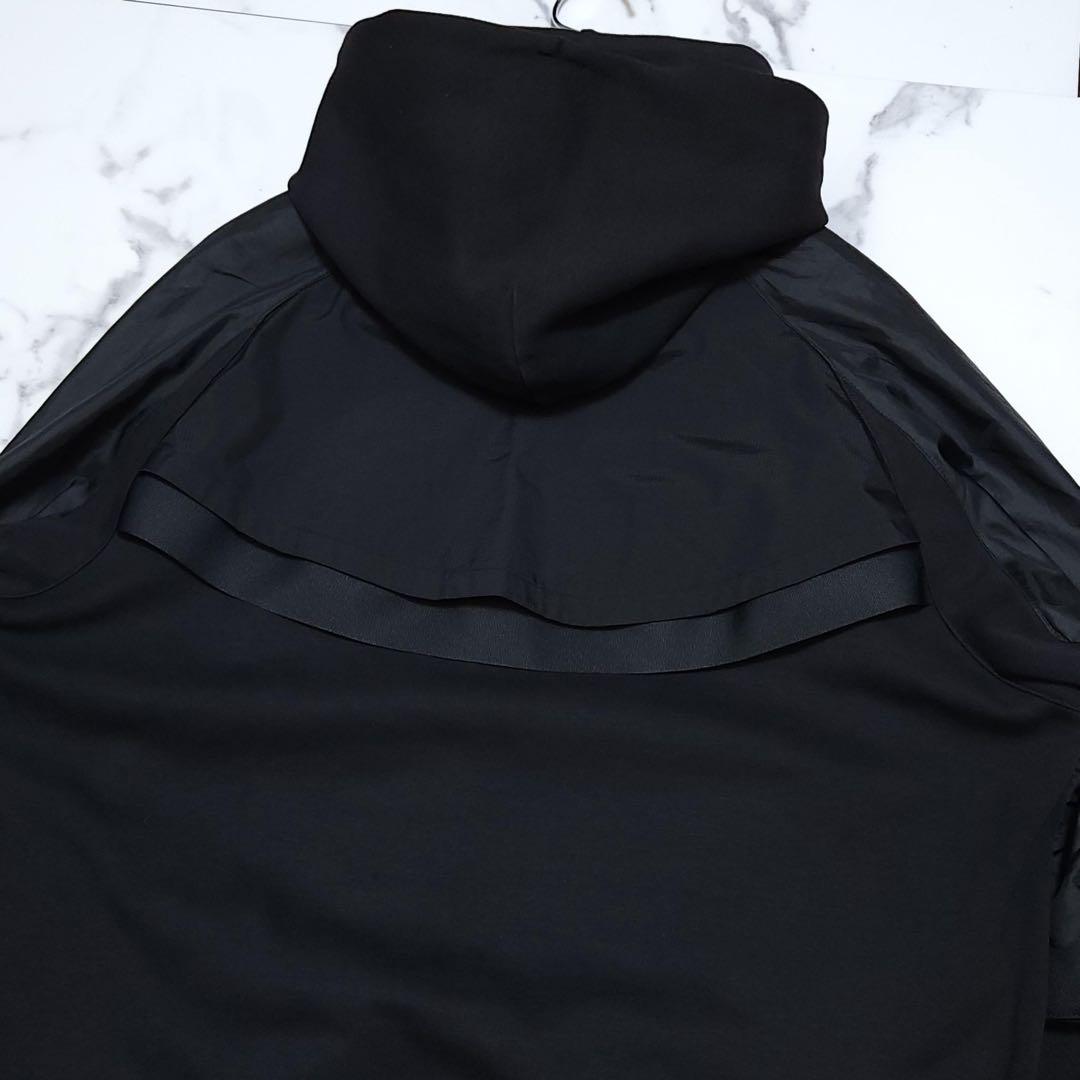 Sacai × NIKE コラボ ジップ パーカー 切替 再構築 デザイン XL