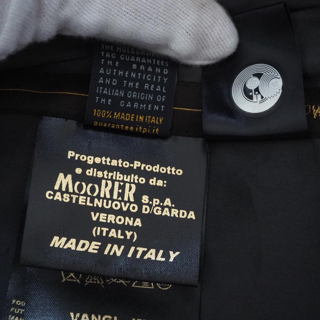 美品【最高級】ムーレー VANGI-KN シングルライダースナイロンジャケット