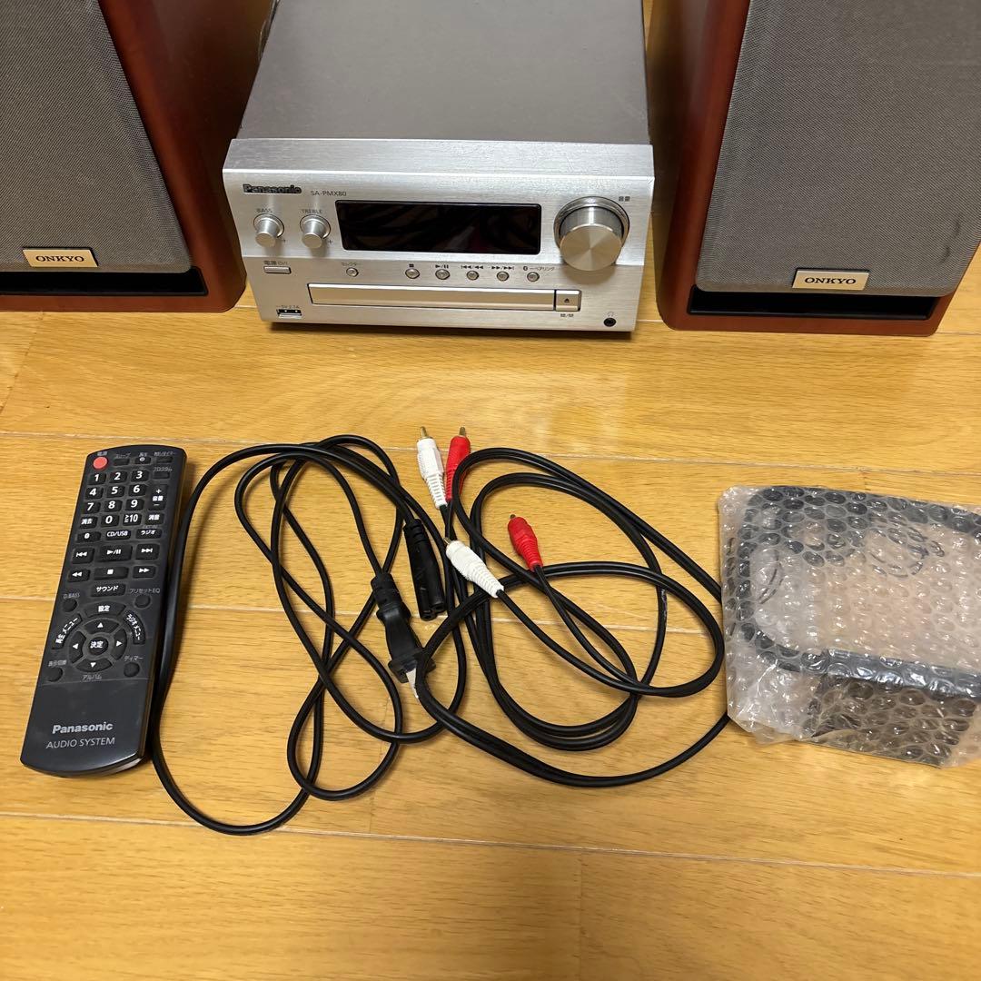 Panasonicパナソニック SA–PMX80　ミニコンポ