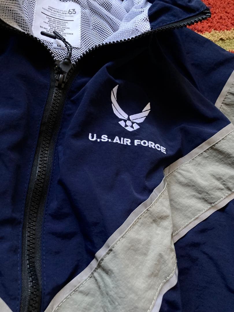 未使用 レプリカ セットアップ USAF パイロットトレーニング 濃紺 サイズL