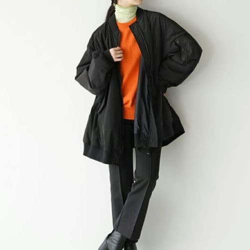 W653 THE SHINZONE フレアフライトジャケット 34