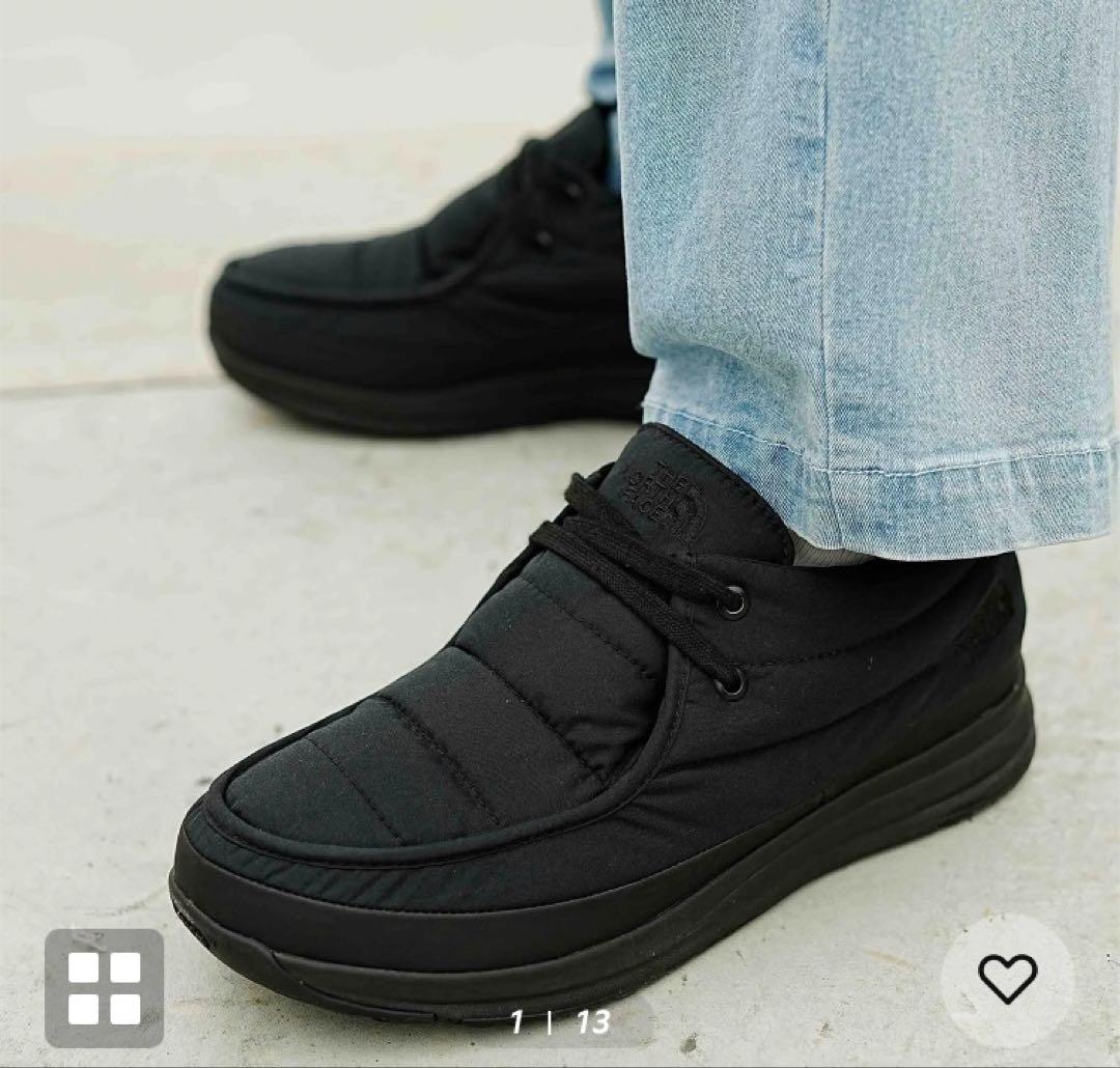 THE NORTH FACE ブラック モカシン