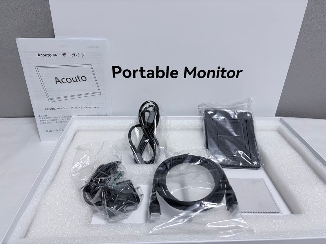 Acouto XC18 モバイルモニター 18.5インチ ブラック