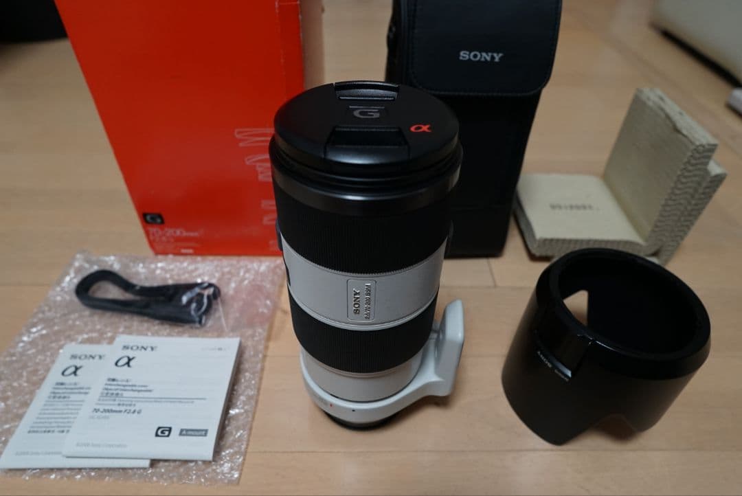 美品 ケース SONY SAL70200G 70-200mm F2.8