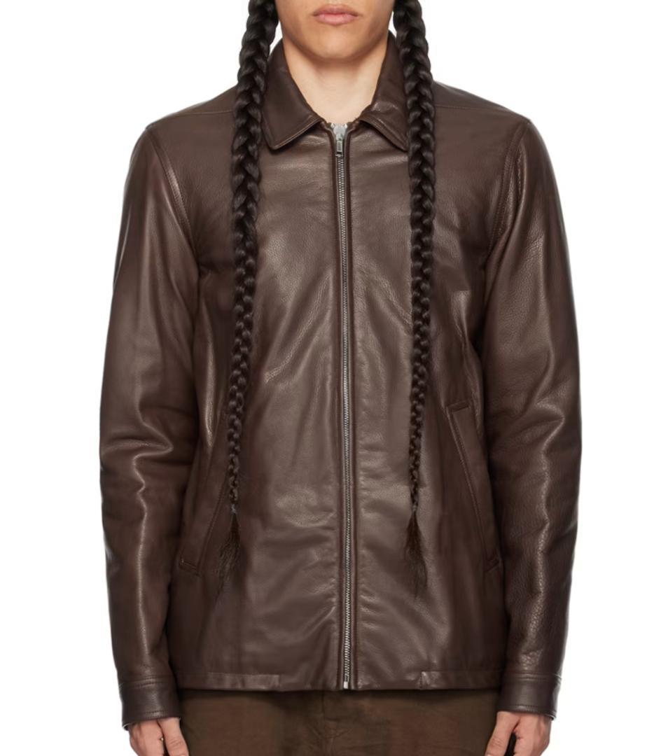 リックオウエンス brad レザージャケット 54 rick owens