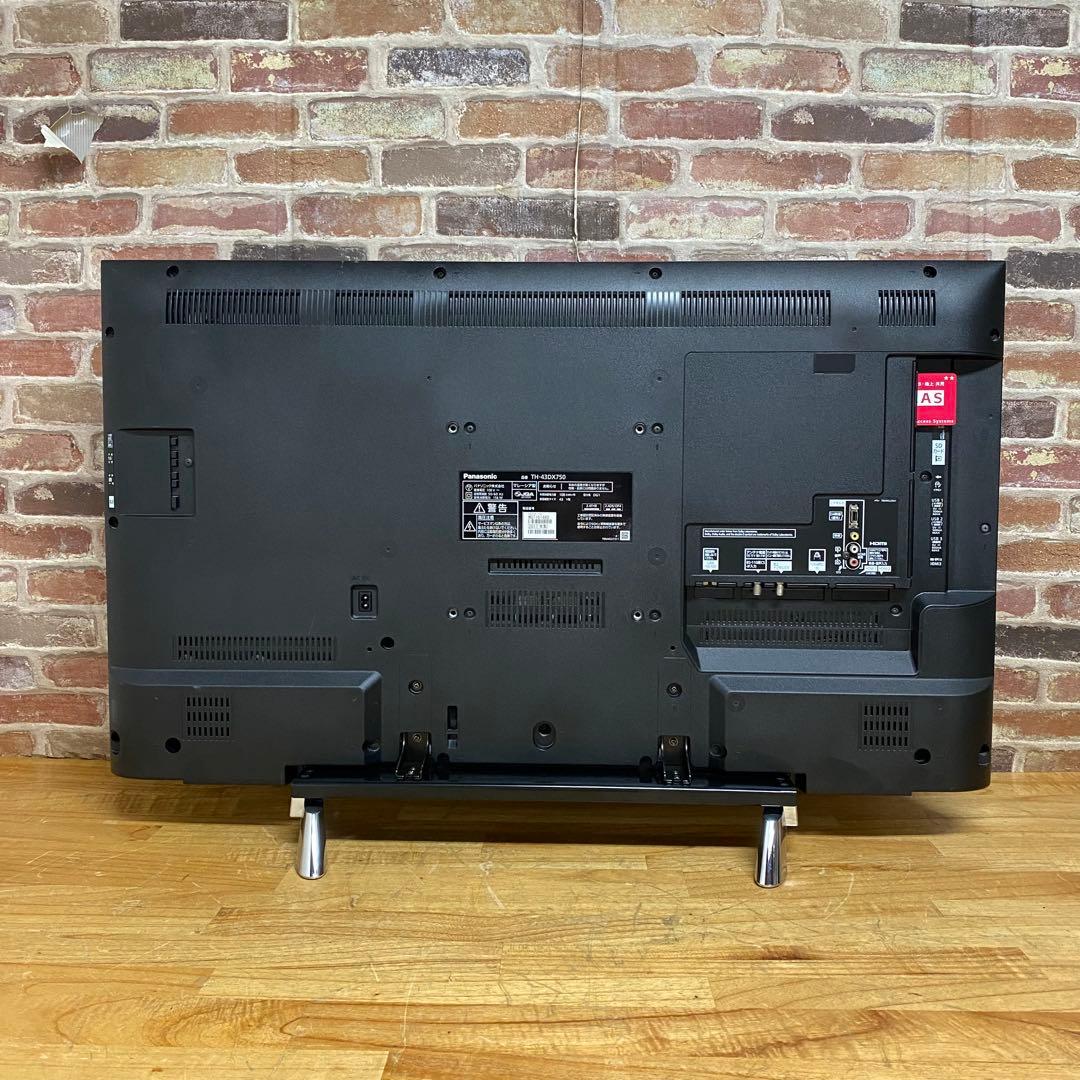 パナソニック 43V型 4K 液晶テレビ スマートビエラ TH-43DX750