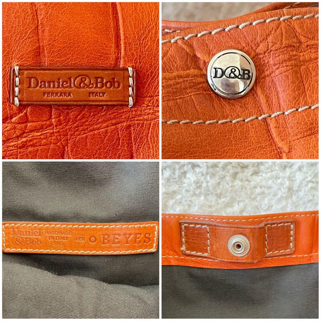Daniel&Bobトートバッグ 肩掛け 茶色 ビジネストート A4可能