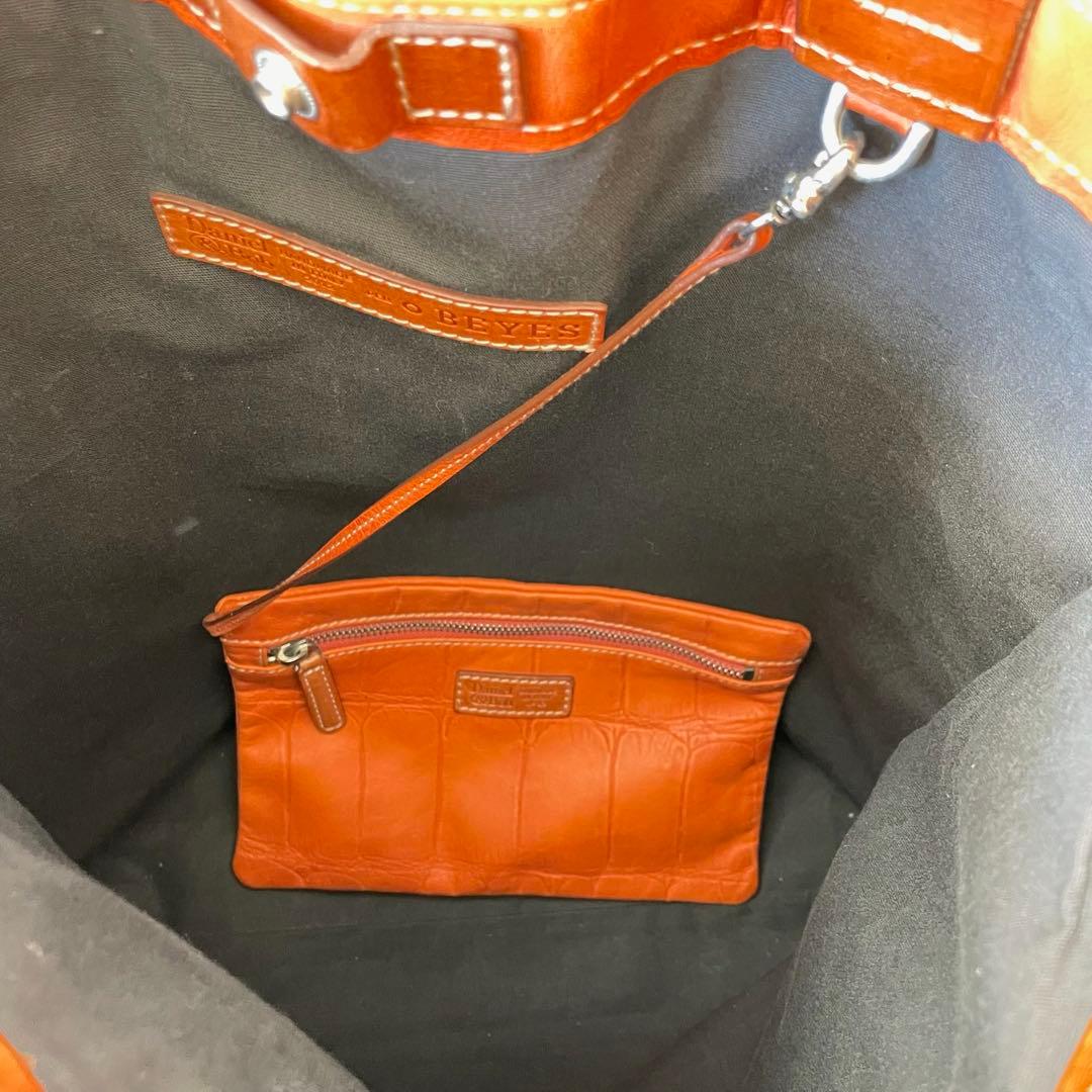 Daniel&Bobトートバッグ 肩掛け 茶色 ビジネストート A4可能