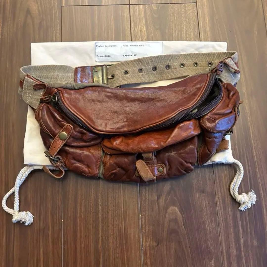 JEASMITH ブラウン ボディバックMサイズ メンズ ウィメンズ