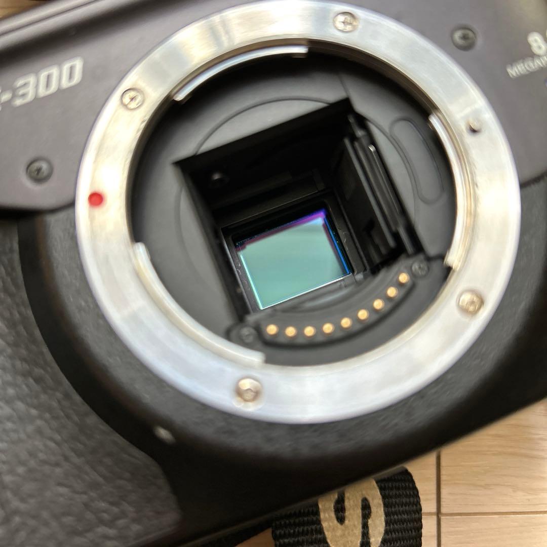 美品 OLYMPUS E-300 ダブルレンズセット カード付 一眼レフカメラ