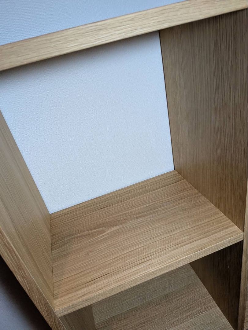 ■送料込■無印スタッキングシェルフ 3×2 木製家具棚 収納MUJIオーク材