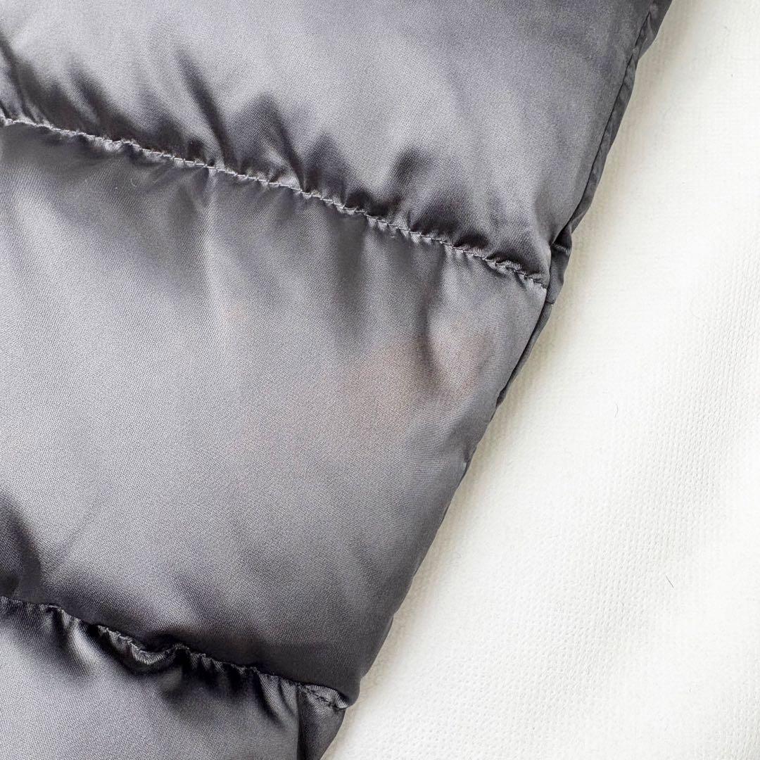 プラダ 2way ロングダウン フード ファー ベルト トライアングルロゴ 42