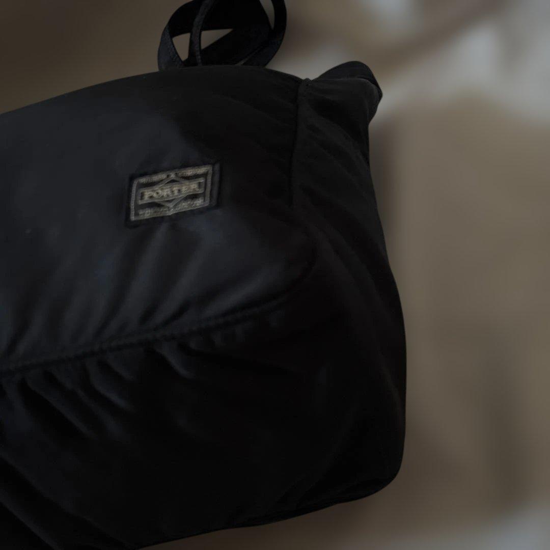 人気✨ PORTER ポーター クリーム トートバッグL ブラック