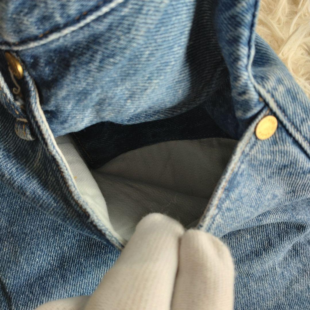 美品✨upper hights　アッパーハイツ　CONTE　バルーンデニム　25