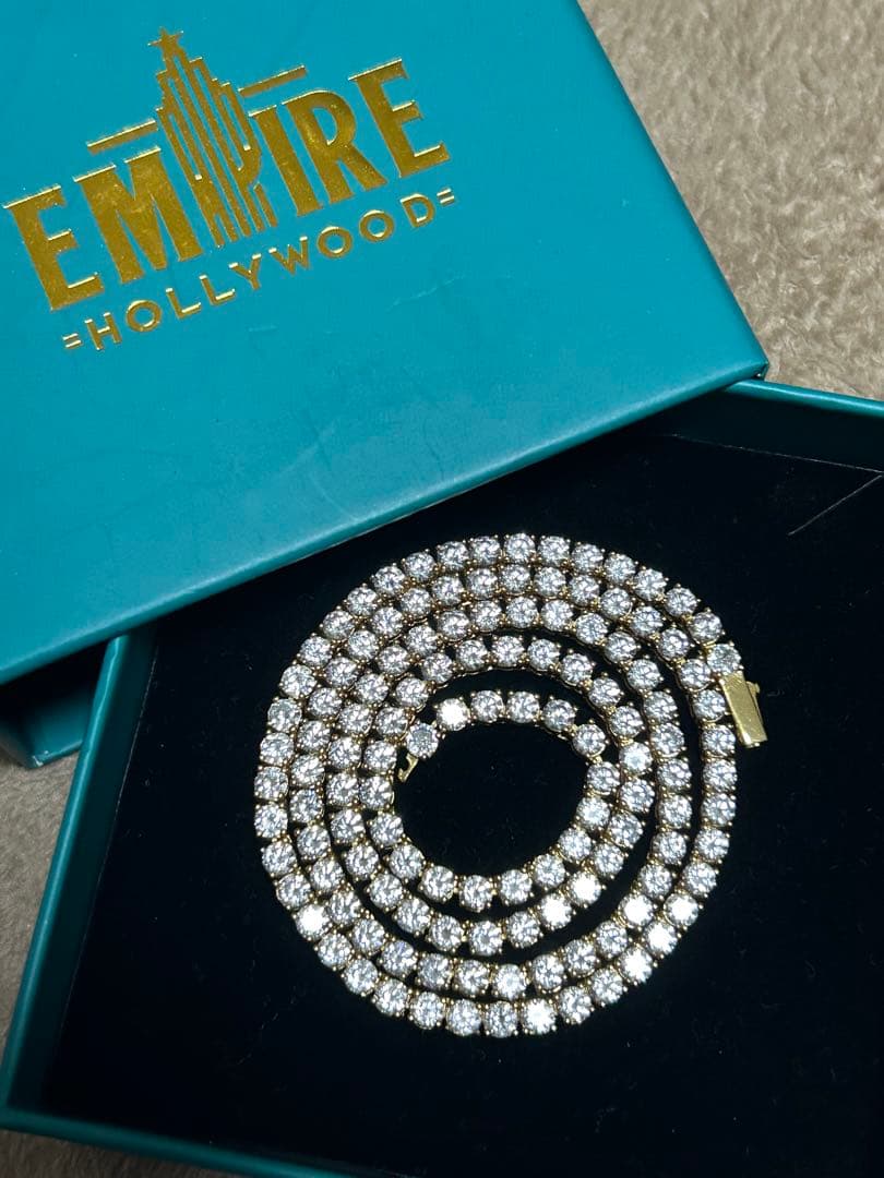 アクセサリー EMPIRE HOLLYWOOD Tennis Chain 18K Gold