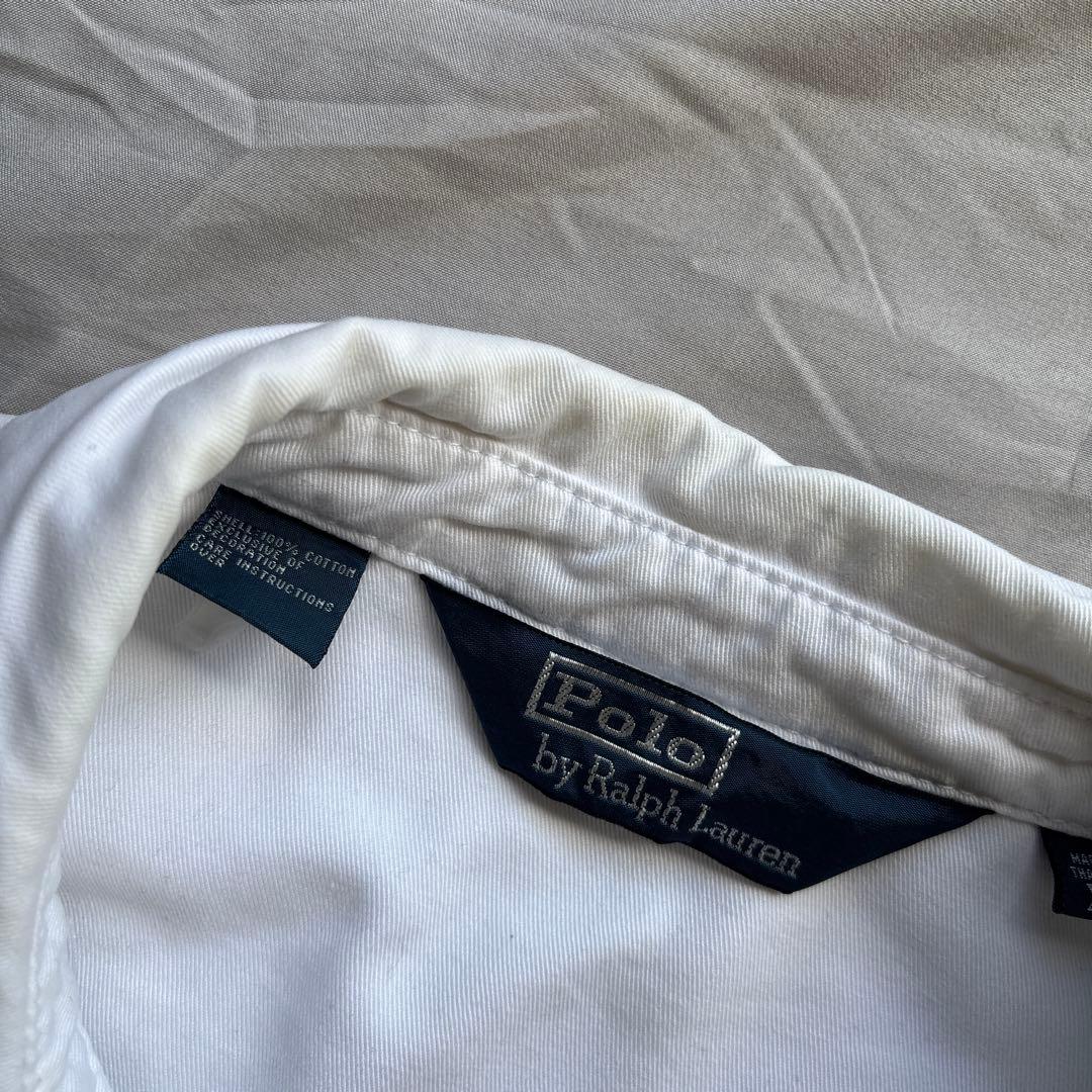 【90s】Ralph Lauren スウィングトップ ホワイト ポニー刺繍