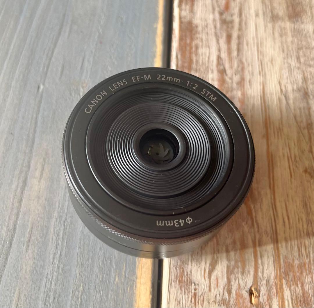 Canon EF-M 22mm F2 STM パンケーキ 単焦点 EOS M