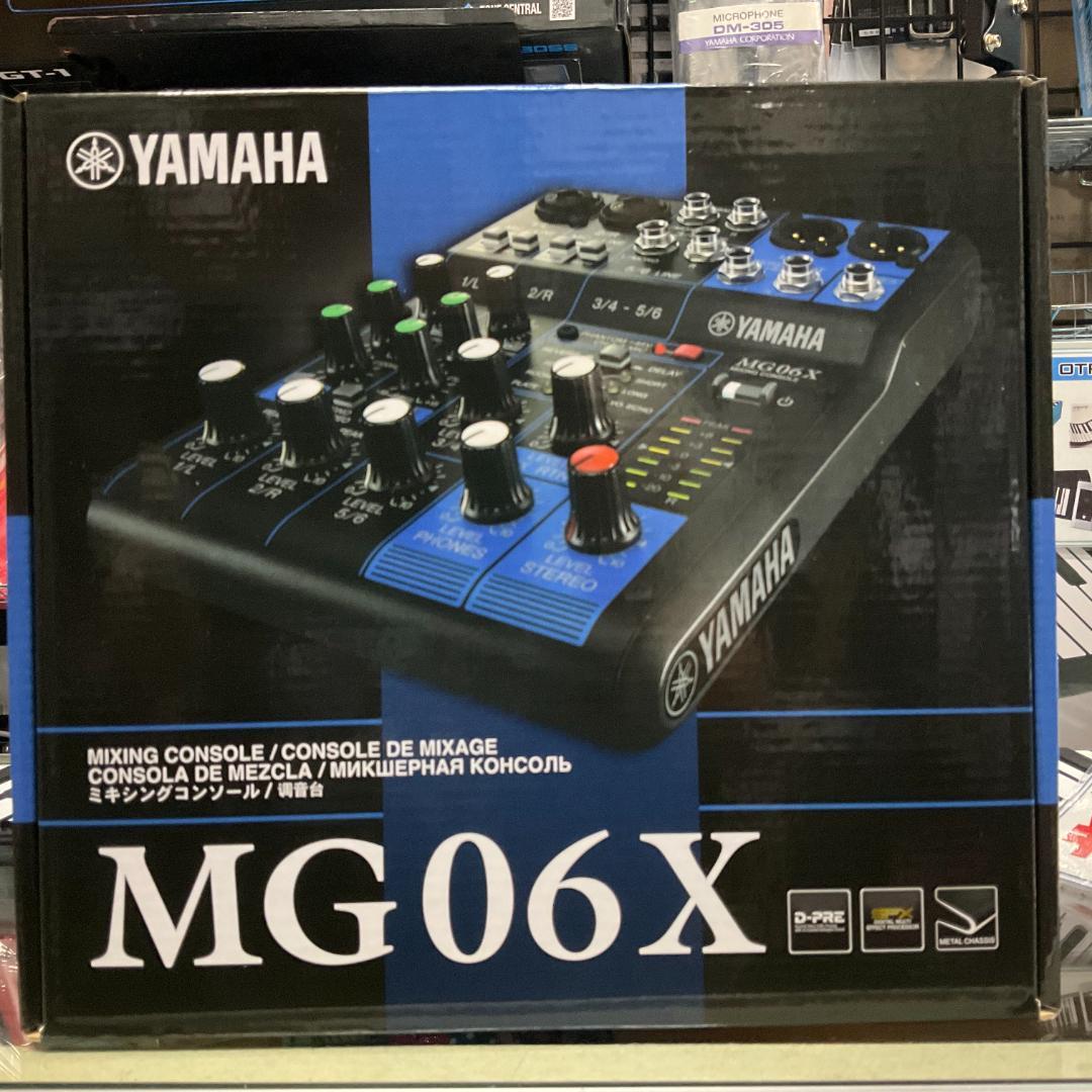 YAMAHA MG06X ミキシングコンソール
