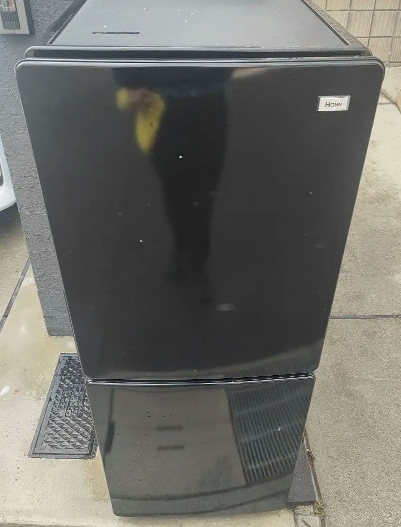【美品☆送料無料】Haier 148L 2ドア冷蔵庫 JR-NF148B 21年