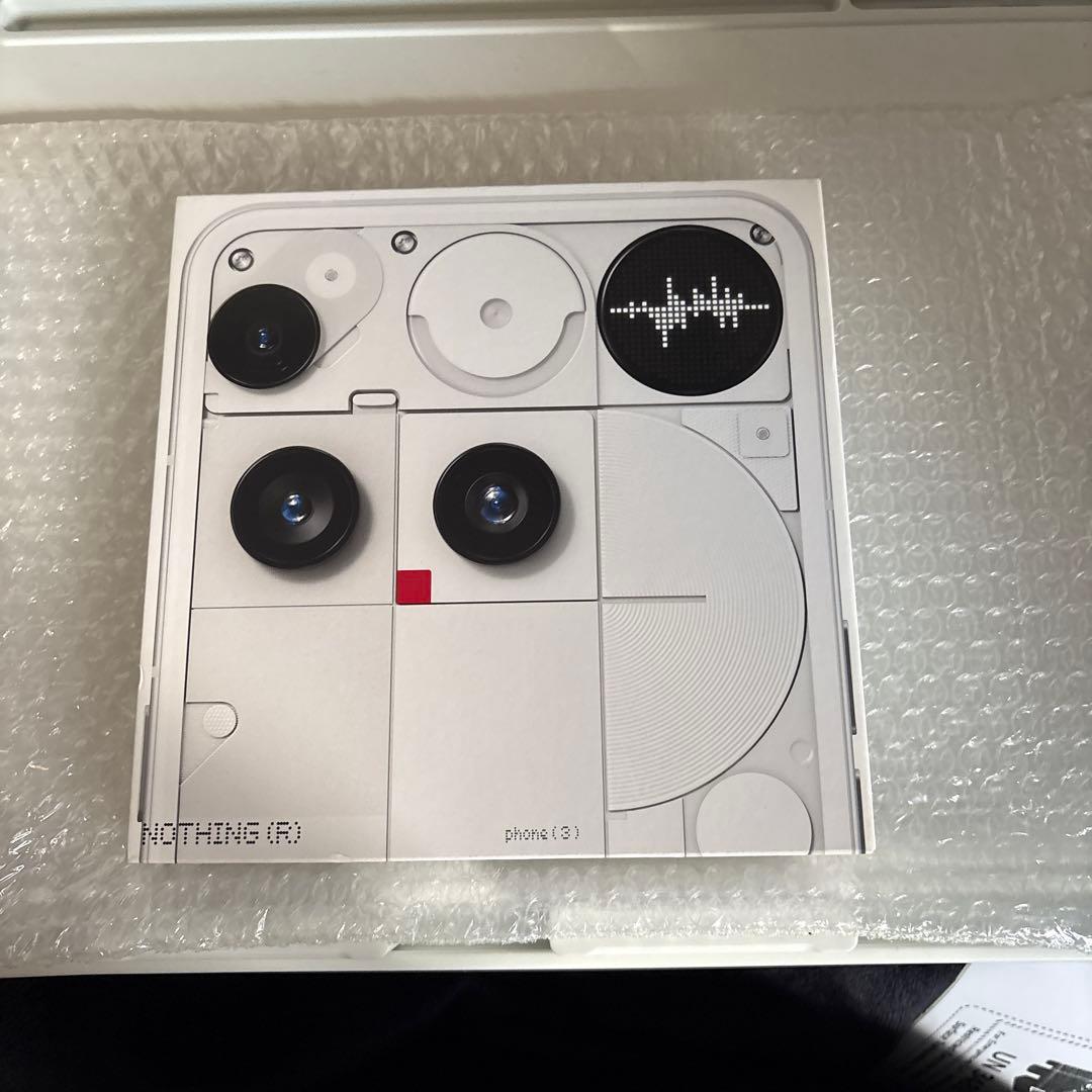 【新品未開封】Nothing Phone (3) 12GB.256GB ホワイト